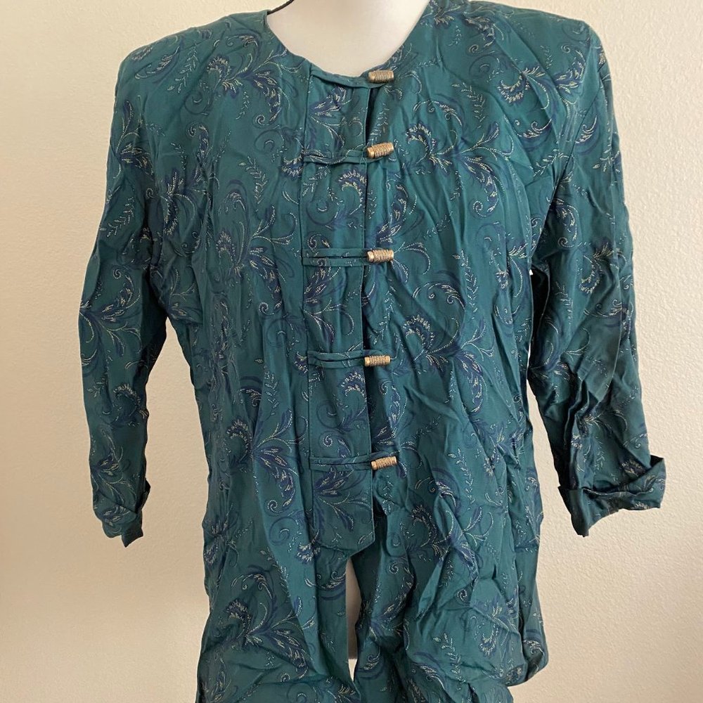 Women's Classic-Fit Long-Sleeve Button-Down Poplin Shirt